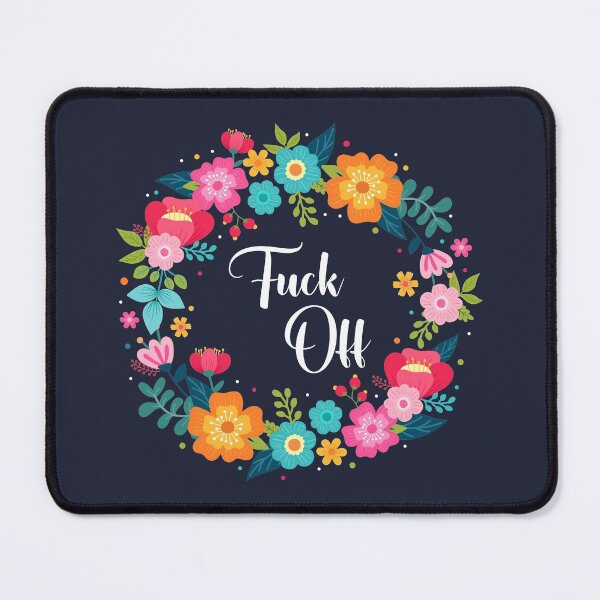 Item preview, Floral Off WHT designed and sold by BetterDaze.