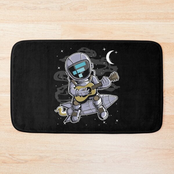 Item preview, Astronaut Guitar FTX Coin To The Moon Crypto Token Cryptocurrency Blockchain Wallet HODL designed and sold by AdamRoberts90.