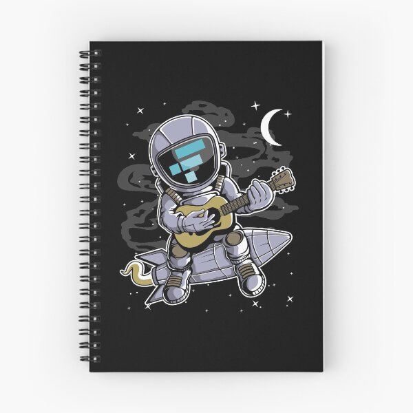 Item preview, Astronaut Guitar FTX Coin To The Moon Crypto Token Cryptocurrency Blockchain Wallet HODL designed and sold by AdamRoberts90.