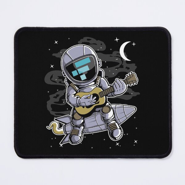 Item preview, Astronaut Guitar FTX Coin To The Moon Crypto Token Cryptocurrency Blockchain Wallet HODL designed and sold by AdamRoberts90.