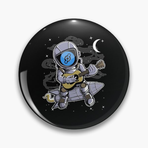 Item preview, Astronaut Guitar Helium HNT Coin To The Moon Crypto Token Cryptocurrency Blockchain Wallet HODL designed and sold by AdamRoberts90.