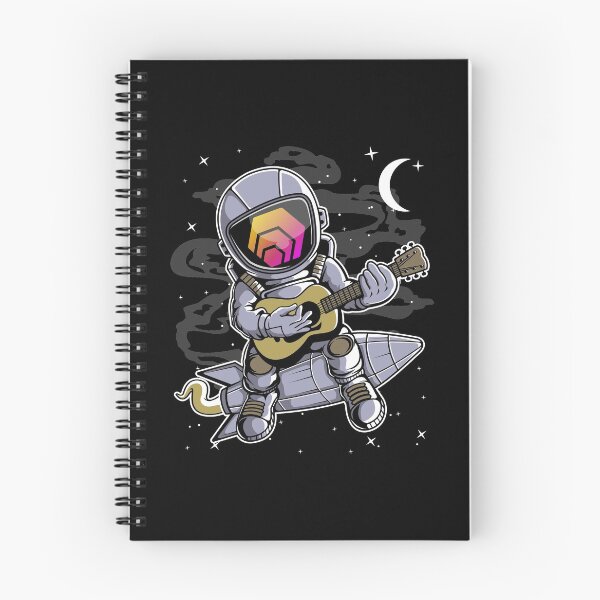 Item preview, Astronaut Guitar HEX Coin To The Moon Crypto Token Cryptocurrency Blockchain Wallet HODL designed and sold by AdamRoberts90.