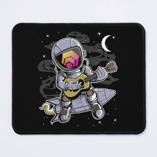 Item preview, Astronaut Guitar HEX Coin To The Moon Crypto Token Cryptocurrency Blockchain Wallet HODL designed and sold by AdamRoberts90.