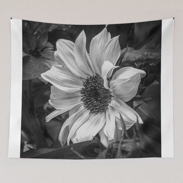 Item preview, Yellow Flower in Black and White designed and sold by Peter Hocking.