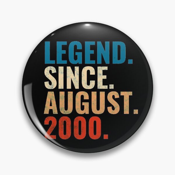 Item preview, Legend Since August 2000 Retro Vintage designed and sold by Teelogic.