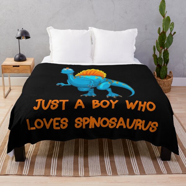 Item preview, Just a Boy Who Loves Spinosaurus designed and sold by spherevilla.