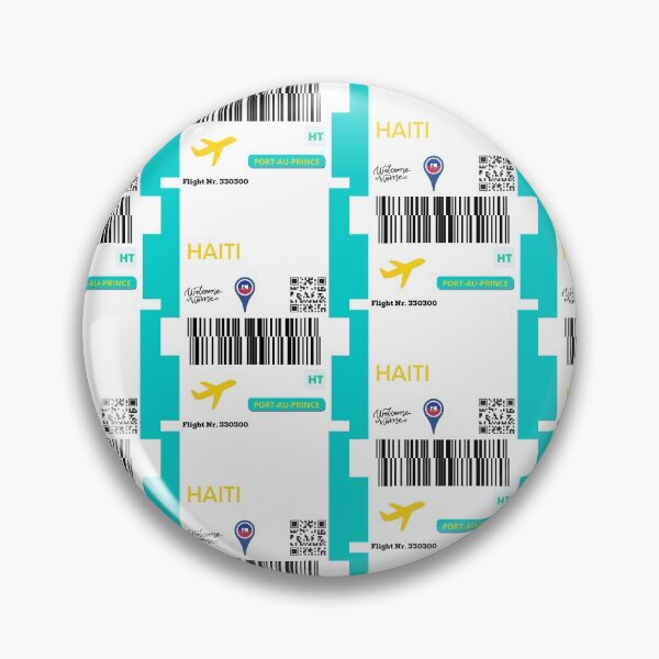 Item preview, Plane ticket haiti designed and sold by Stephie187.