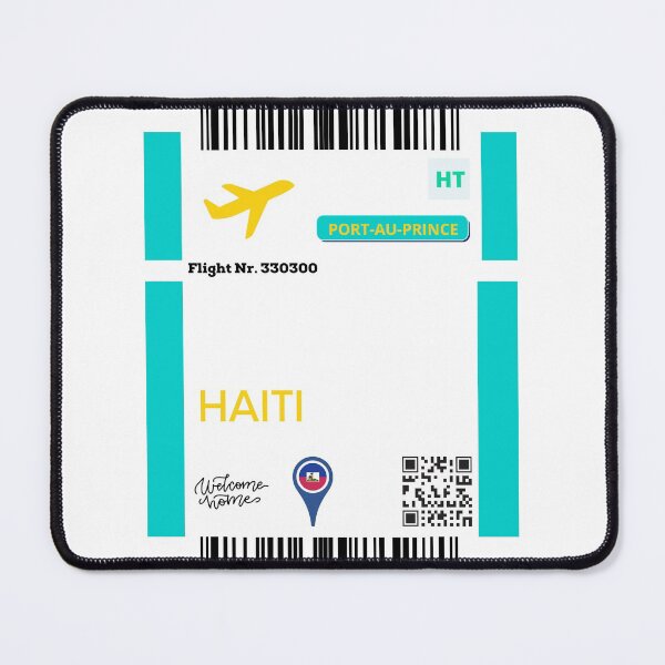 Item preview, Plane ticket haiti designed and sold by Stephie187.