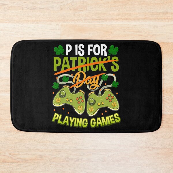 Item preview, P Is For Playing Games Funny St Patricks Day Gamer designed and sold by 2blackcherries.