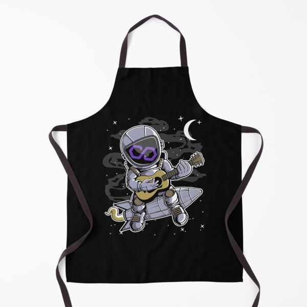 Item preview, Astronaut Guitar Polygon Matic Coin To The Moon Crypto Token Cryptocurrency Blockchain Wallet HODL designed and sold by AdamRoberts90.
