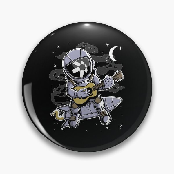 Item preview, Astronaut Guitar Quant QNT Coin To The Moon Crypto Token Cryptocurrency Blockchain Wallet HODL designed and sold by AdamRoberts90.
