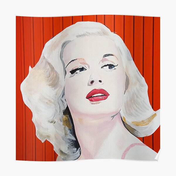 &ldquo;Mamie Van Doren&rdquo; Poster by Hettrickart | Redbubble