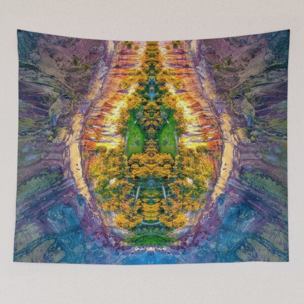 Item preview, Rich Earthy Abstract - Tie-Dye Landscape designed and sold by jeyel7.