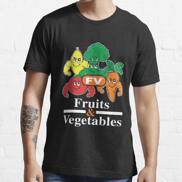 Fruits and Vegetables T-Shirts Renato Laranja Essential T-Shirt
