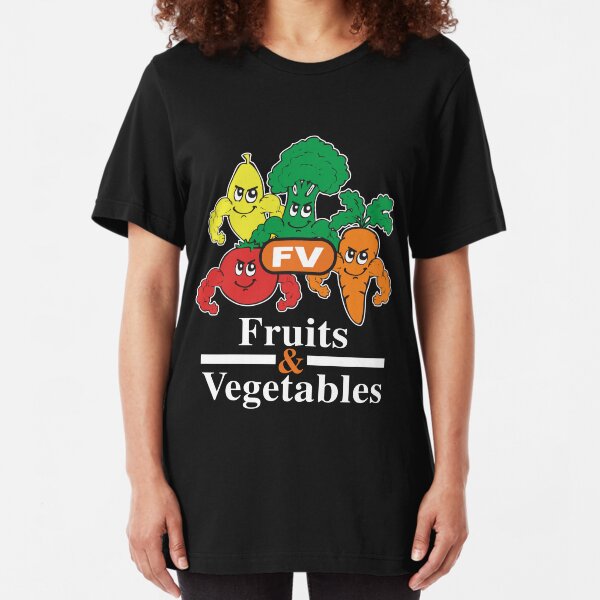 Fruits and Vegetables T-Shirts Renato Laranja Slim Fit T-Shirt