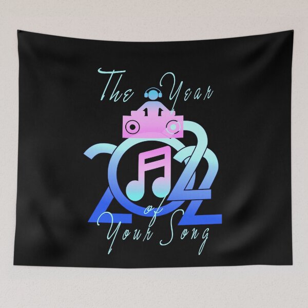 Item preview, The Year of your song - 2022 New Year resolutions to Change your Nature  Black edition  designed and sold by SpArtk.