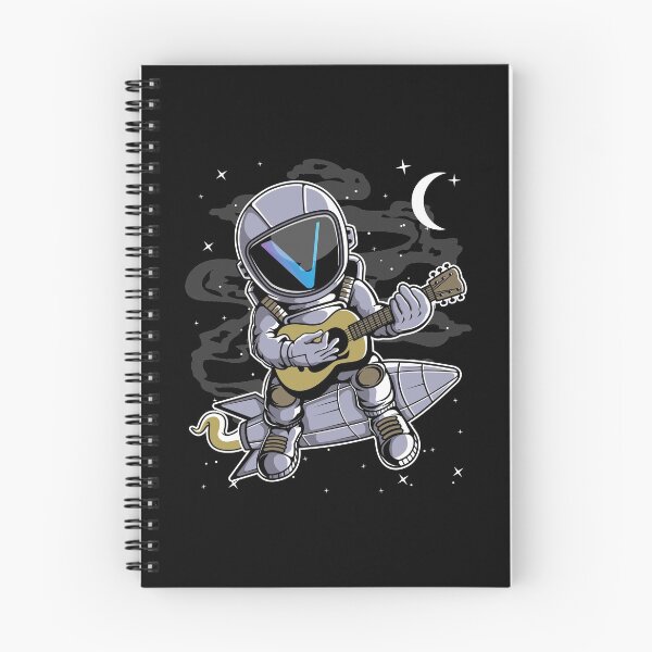 Item preview, Astronaut Guitar Vechain VET Coin To The Moon Crypto Token Cryptocurrency Blockchain Wallet HODL designed and sold by AdamRoberts90.
