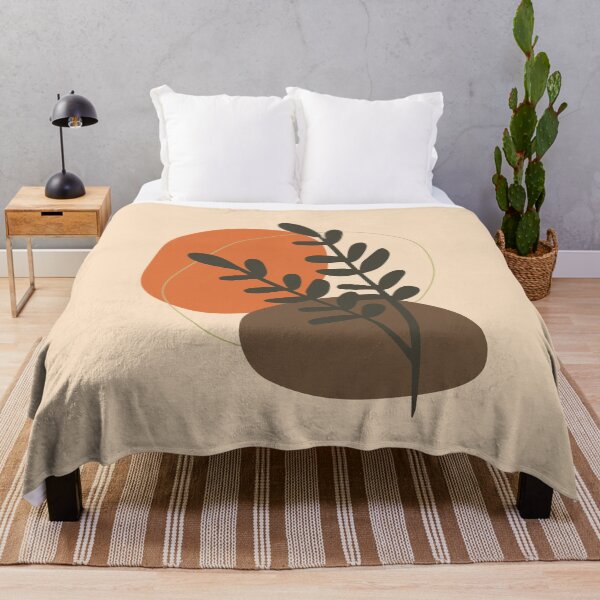 Item preview, Luonto, Abstract Organic Shapes Art in Earth Tone Color designed and sold by BesanoStyle.