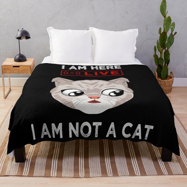 Item preview, Funny Conference call I am not a Cat Meme Shirt Long Sleeve T-Shirt designed and sold by scarletsaman.