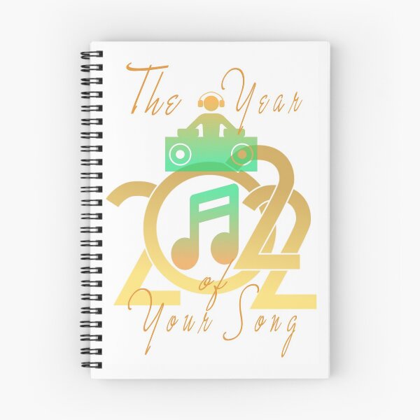 Item preview, The Year of your song - 2022 New Year resolutions to Change your Nature  White Edition designed and sold by SpArtk.