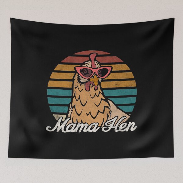 Item preview, Mama Hen Vintage Retro Chicken Lover Gift For Mom  designed and sold by alenaz.