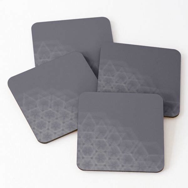 Item preview, Charcoal Hexagons - Digital Art  designed and sold by Jillianamatt.
