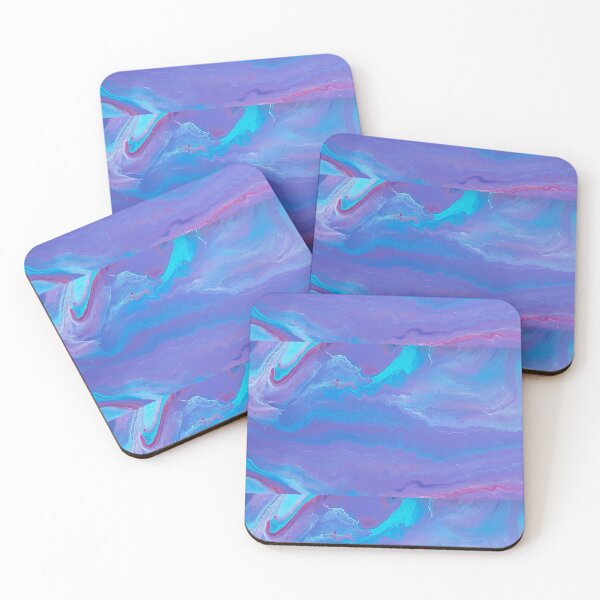 Item preview, Purple Blue Pink Abstract  designed and sold by HighOrb.
