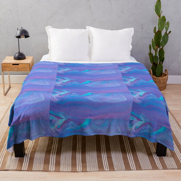 Item preview, Purple Blue Pink Abstract  designed and sold by HighOrb.