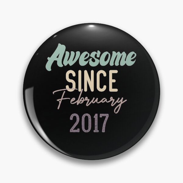 Item preview, Awesome Since February 2017 designed and sold by medbdj.