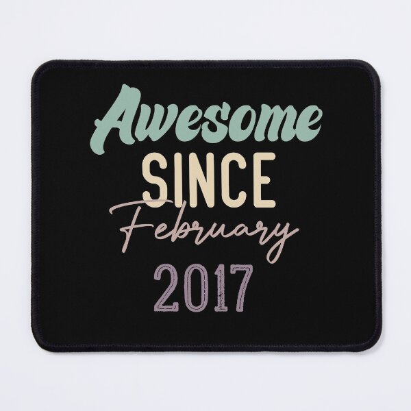 Item preview, Awesome Since February 2017 designed and sold by medbdj.