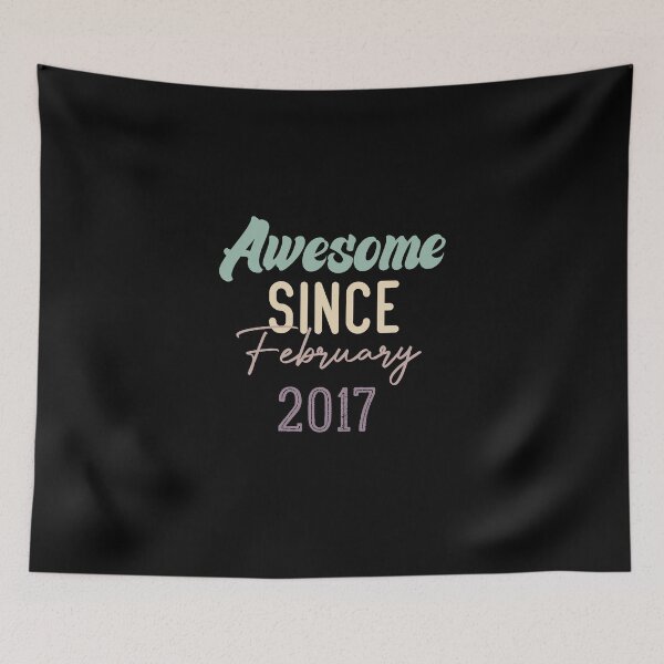 Item preview, Awesome Since February 2017 designed and sold by medbdj.