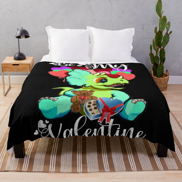 Item preview, Be My Valentine Triceratops #2 designed and sold by Hypnotees.