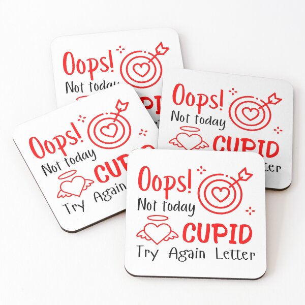 Item preview, Valentine Puns Not Today Cupid designed and sold by FebsProjects.