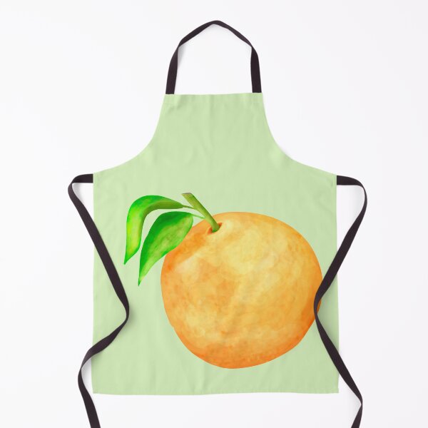Item preview, Orange with green leaves designed and sold by Amalus-files.