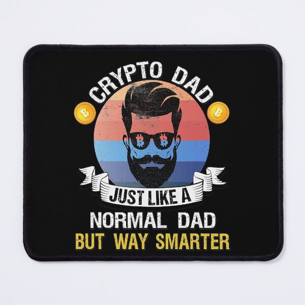 Item preview, Bitcoin Dogecoin Crypto Dad Shirt Just Like A Normal Dad designed and sold by LemmikkiBadley.