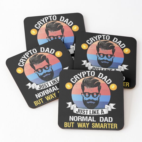 Item preview, Bitcoin Dogecoin Crypto Dad Shirt  Just Like A Normal Dad designed and sold by LemmikkiBadley.