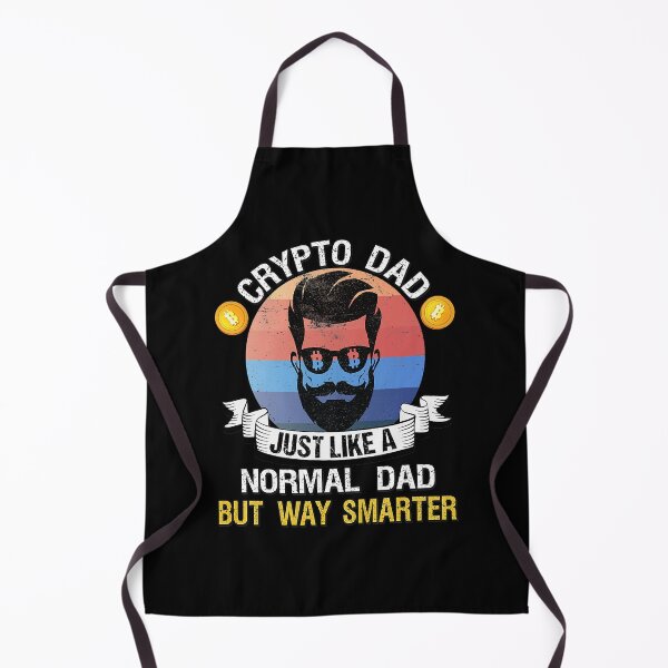 Item preview, Bitcoin Dogecoin Crypto Dad Shirt Just Like A Normal Dad designed and sold by LemmikkiBadley.