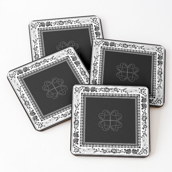 Item preview, Love garden black and white designed and sold by SueKnox.