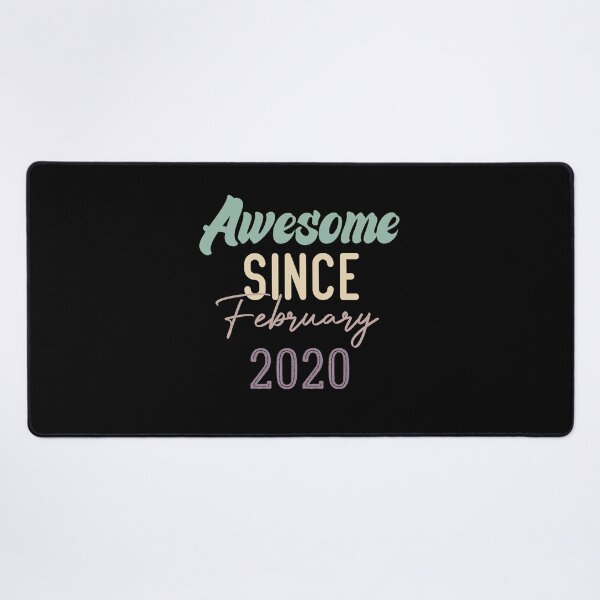 Item preview, Awesome Since February 2020 designed and sold by medbdj.
