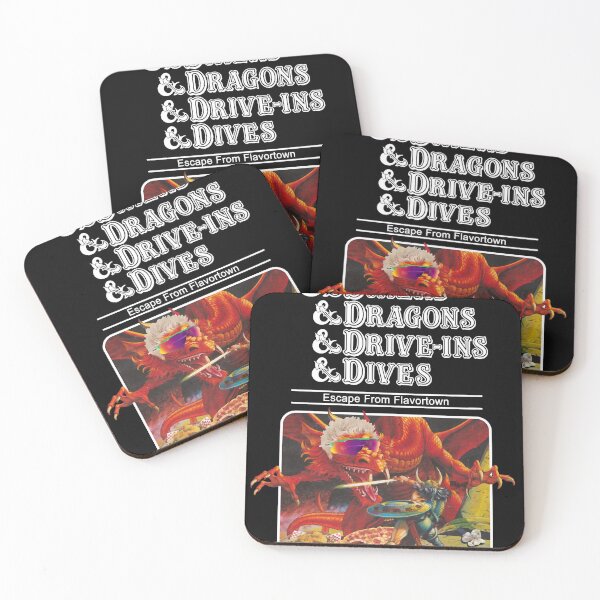 Item preview, Dungeons & Diners & Dragons & Drive-Ins & Dives Escape from Flavortown designed and sold by ChrisSwain43.