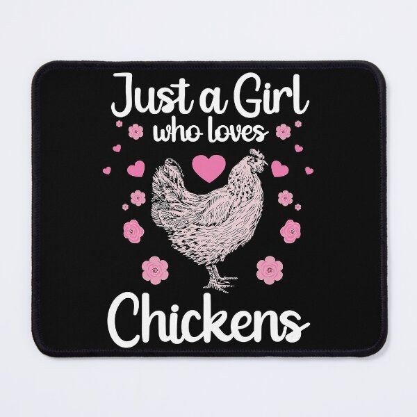 Item preview, Funny Girl Chicken Design For Kids Women Mom Chicken Lover designed and sold by SARAHKUHNS.