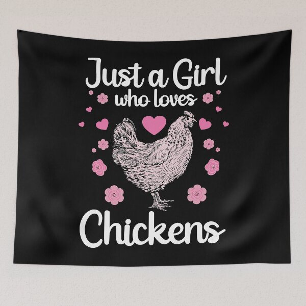 Item preview, Funny Girl Chicken Design For Kids Women Mom Chicken Lover designed and sold by SARAHKUHNS.