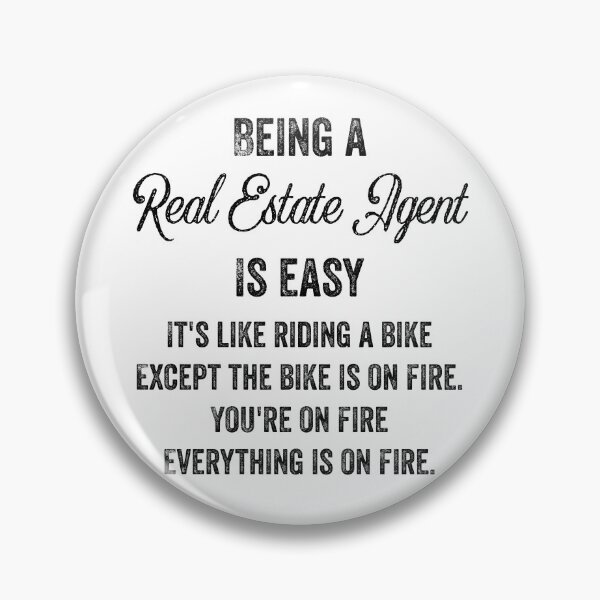 Item preview, Being a Real Estate Agent Is Easy - Real Estate Agent Job Title Gift designed and sold by ferdaousseshop.