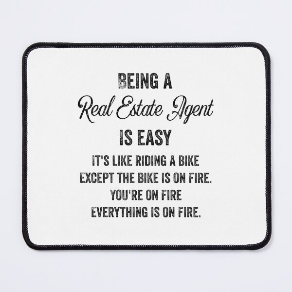 Item preview, Being a Real Estate Agent Is Easy - Real Estate Agent Job Title Gift designed and sold by ferdaousseshop.
