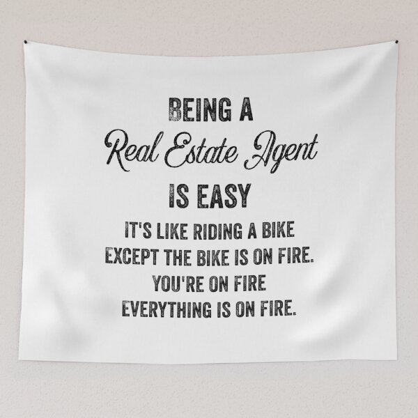 Item preview, Being a Real Estate Agent Is Easy - Real Estate Agent Job Title Gift designed and sold by ferdaousseshop.