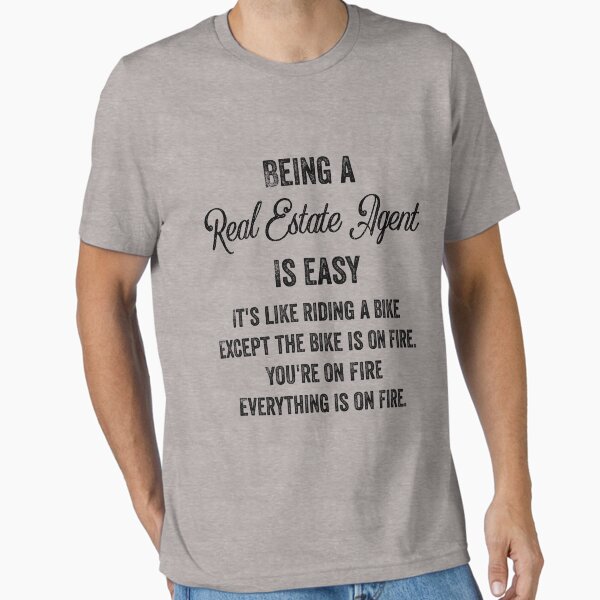 Item preview, Being a Real Estate Agent Is Easy - Real Estate Agent Job Title Gift designed and sold by ferdaousseshop.