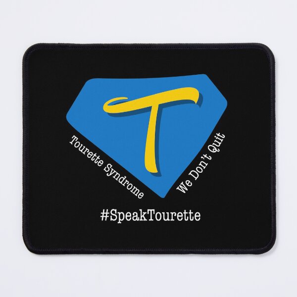 Item preview, Tourette Super man, We don’t Quit - Tourette Syndrome Awareness , Tourettes designed and sold by MJDezigns.