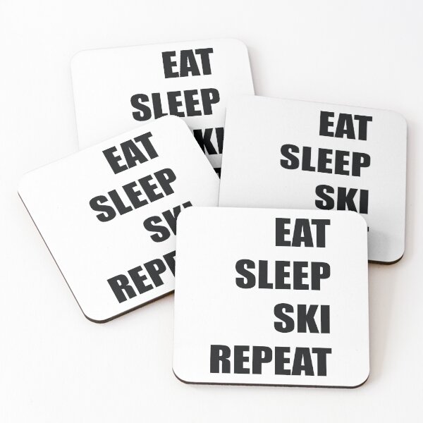 Item preview, Eat Sleep Ski Repeat designed and sold by shotofash.