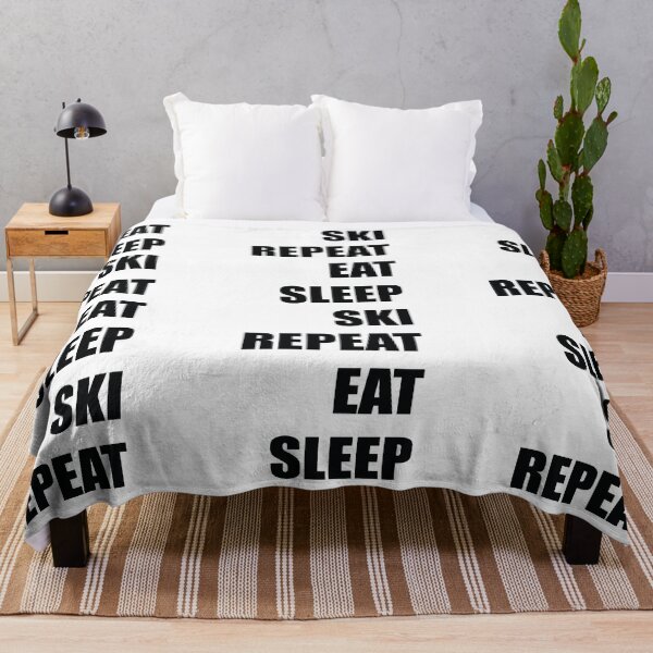 Item preview, Eat Sleep Ski Repeat designed and sold by shotofash.
