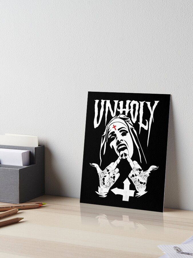 Unholy nun art print outlet